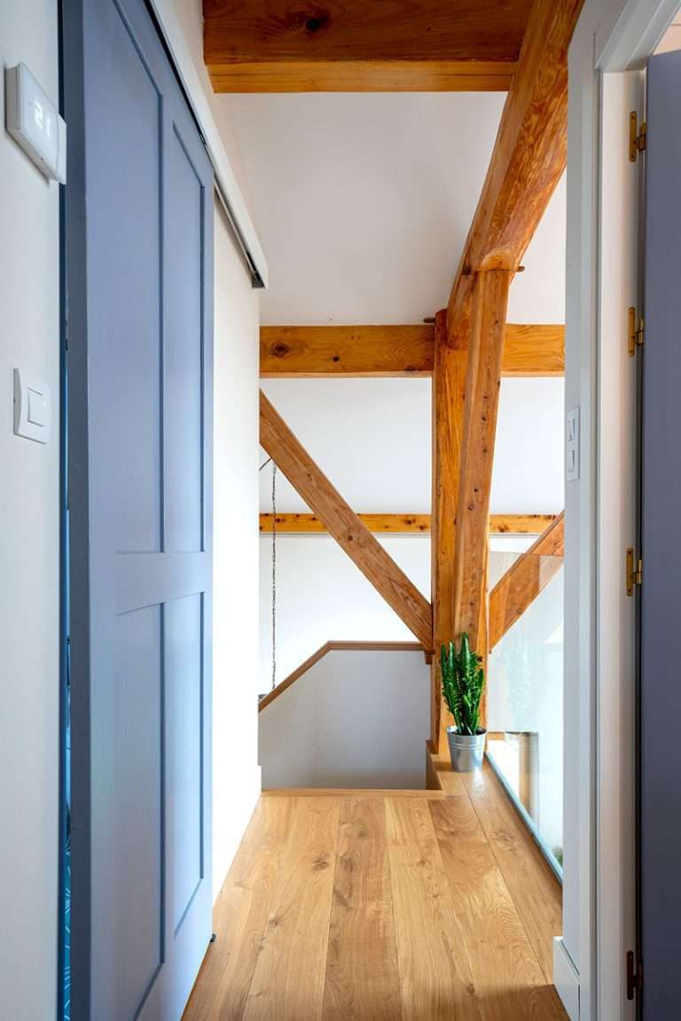 Bioconstrucción estructura de madera