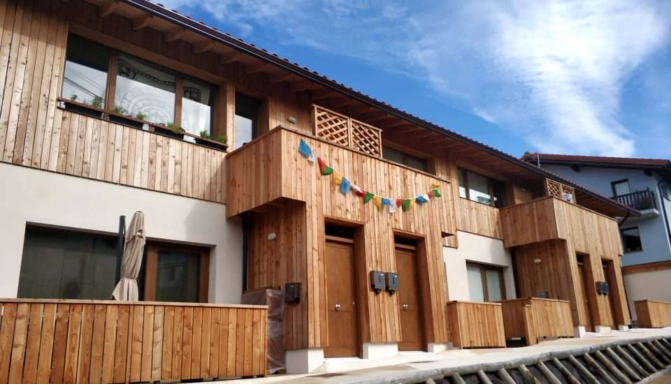 OREKA Bioeraikuntza, bioconstruccion VPO madera drenante