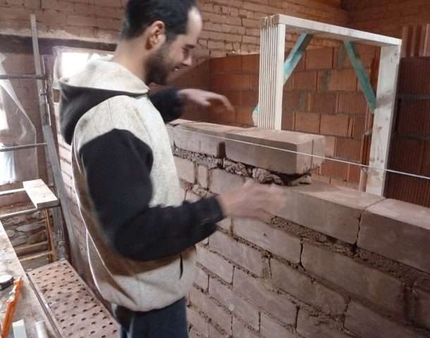 Autoconstrucción, casa de tierra con BTC