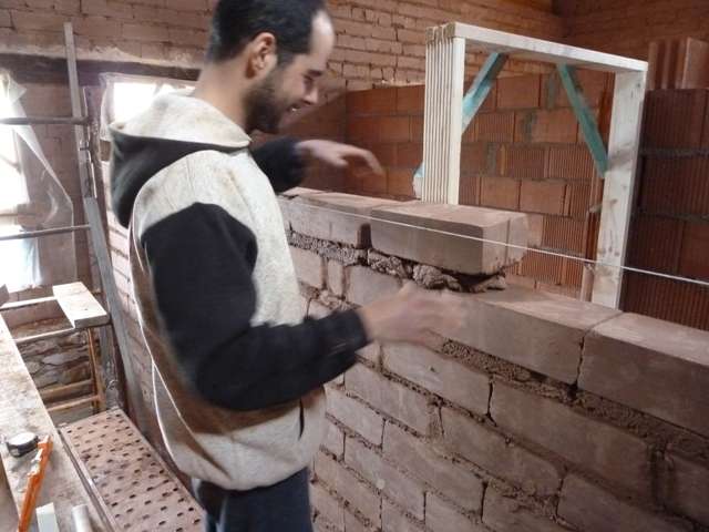 Autoconstrucción, casa de tierra con BTC